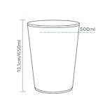 thumbnail of MONOUSO - Plastikbecher Transparent PP 650ml (1.000 Stück)