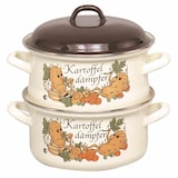 thumbnail of KRÜGER   Kartoffeldämpfer/Bio-Dünster emailliert Ø 20 cm