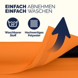 thumbnail of Casaria Paravent Raumteiler Sichtschutz Verstellbar 180x163cm Orange