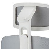 thumbnail of Ergonomischer Bürostuhl Skandis Pro mit Kopfstütze mint / Gestell weiß hjh OFFICE