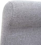 thumbnail of Décoshop26 - Barhocker/Tresenstuhl x1 mit Fußstütze klassisches Design in hellgrauem Stoff helle Beine 04_0005267