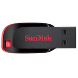 thumbnail of SanDisk Cruzer Blade Memoria USB 64 GB USB Tipo-A 2.0 Negro, Rojo