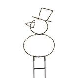 thumbnail of LED Gartenstecker Schneemann Silhouette 180LED H: 47cm Weihnachtsdeko Gartendeko