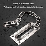 thumbnail of Chaîne De Sécurité Porte Fenêtre Anti-effraction Acier Inoxydable Durable YONIS