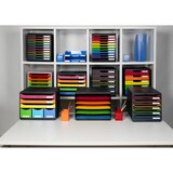 thumbnail of Exacompta 306798D 1x STORE-BOX MAXI 6 Schubladen Black Office schwarz/Harlekin/schwarz - Regenbogen