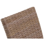 thumbnail of Lote de 6 sillas de comedor Silla de mimbre Silla M44, ratán Kubu ~ con cojín de asiento