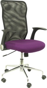thumbnail of Minaya Silla  con mecanismo basculante, brazos retráctiles y  y asiento tapizado en tejido BALI color morado