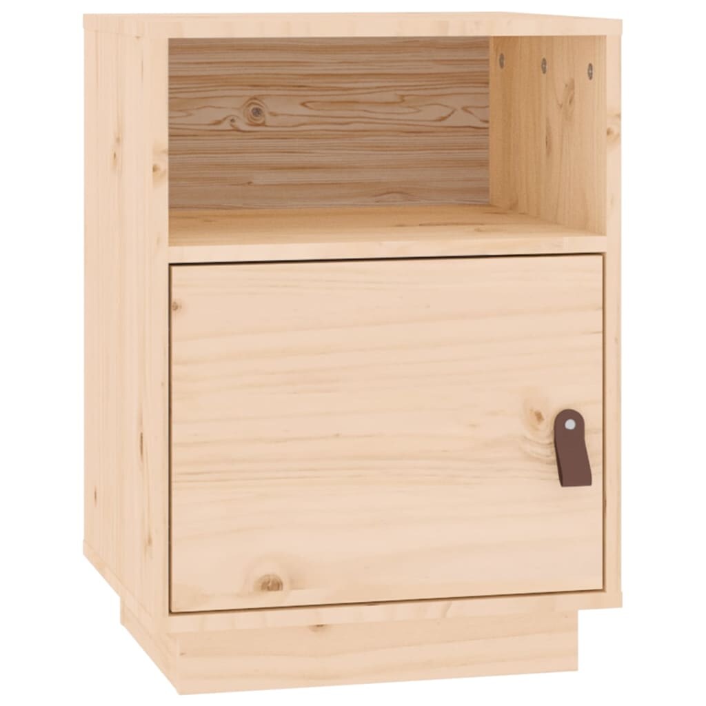 vidaXL Nachttisch 40x34x55 cm Massivholz Kiefer