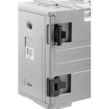 thumbnail of Conteneur transportable isotherme 12 x GN 1/1, en polyéthylène gris