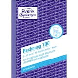 thumbnail of Avery Zweckform Rechnung 706 DIN A6 2x50Blatt