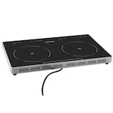 thumbnail of GastroHero Doppel Induktionskochfeld ECO 3500 W Induktionsplatte 2 Kochzonen Touch Kochfeld Edelstahl Glas Gastro Kochplatte Timer