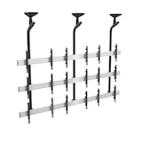 thumbnail of KIMEX - Video wall plafondbeugel voor 9 TV-schermen 50''-55''