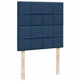 thumbnail of vidaXL Ottoman-Bett mit Matratze & LEDs Blau 100x200 cm Stoff