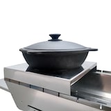thumbnail of Mangal Khan Edelstahl Döner Hähnchen Drehspieß Kasanablage