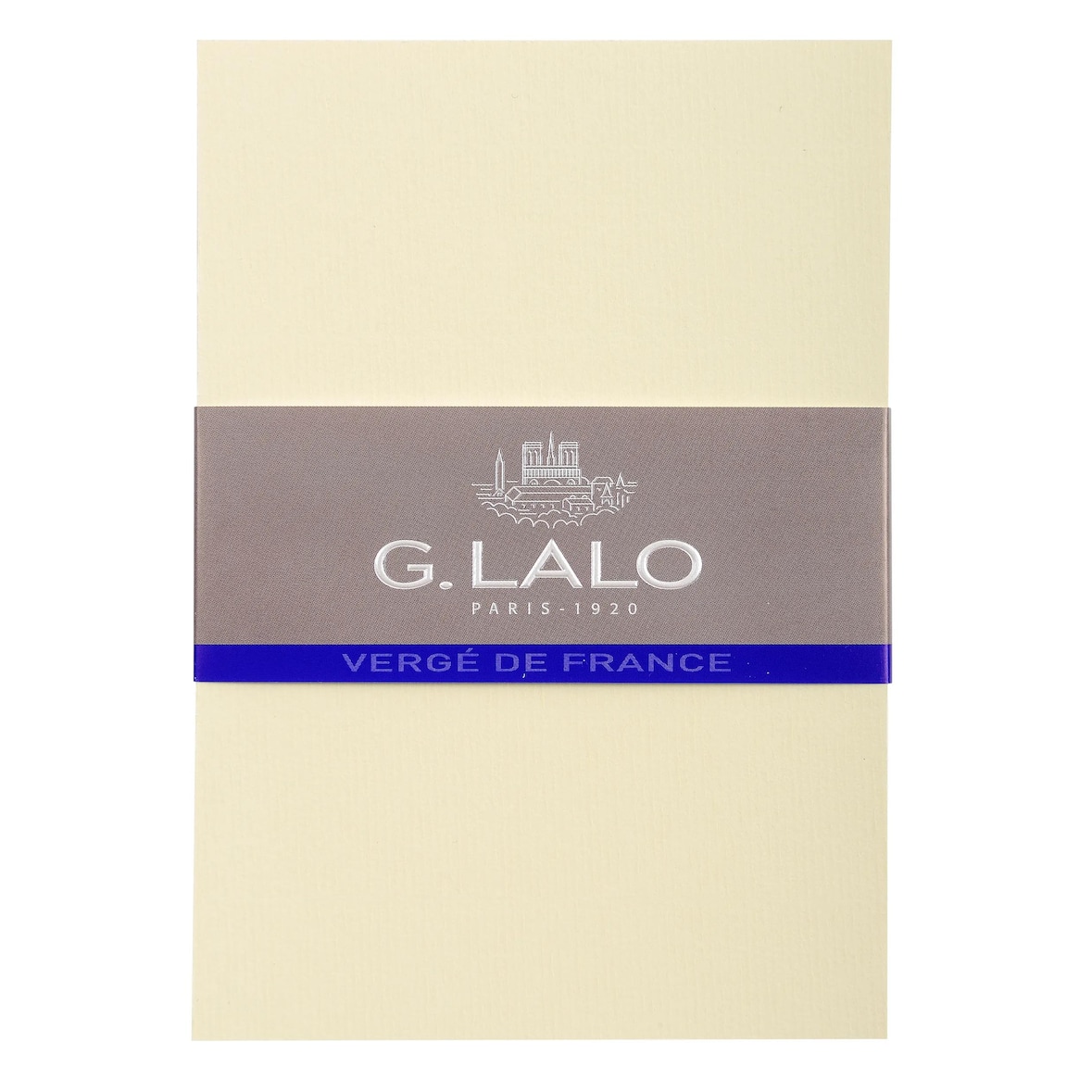 G.Lalo 5x Lalo, Packung mit 25 Karten Vergé de France C6 107x152mm - Elfenbein 54316L