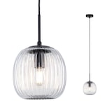 thumbnail of Paulmann Luminaire en suspension LED Ruya E14 max. 20W Verre#Noir mat 71147