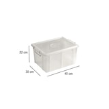 thumbnail of Caja con tapa transparente de 40x30x22 cm