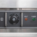 thumbnail of GastroHero Elektro Grillplatte glatt 1000 mm Tischgerät 6 kW Edelstahl Grillplatte 2 Heizzonen Gastro Grillplatte 400 V