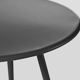 thumbnail of Set di 2 tavolini rotondi in acciaio antracite.