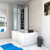 thumbnail of Kombination Badewanne Dusche K50-R01 Duschtempel 100x170 cm