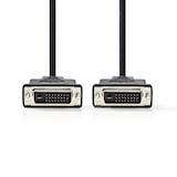 thumbnail of Nedis DVI-Kabel - DVI-D 24+1-Pin Stecker - DVI-D 24+1-Pin Stecker - 1080p - Vernickelt - 10.0 m - Gerade - PVC - Schwarz - Plastikbeutel