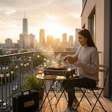 thumbnail of Barbecue à gaz Portable Réchaud Grill 1780W Butane Allumage Piezo + Mallette Camping ALPEN