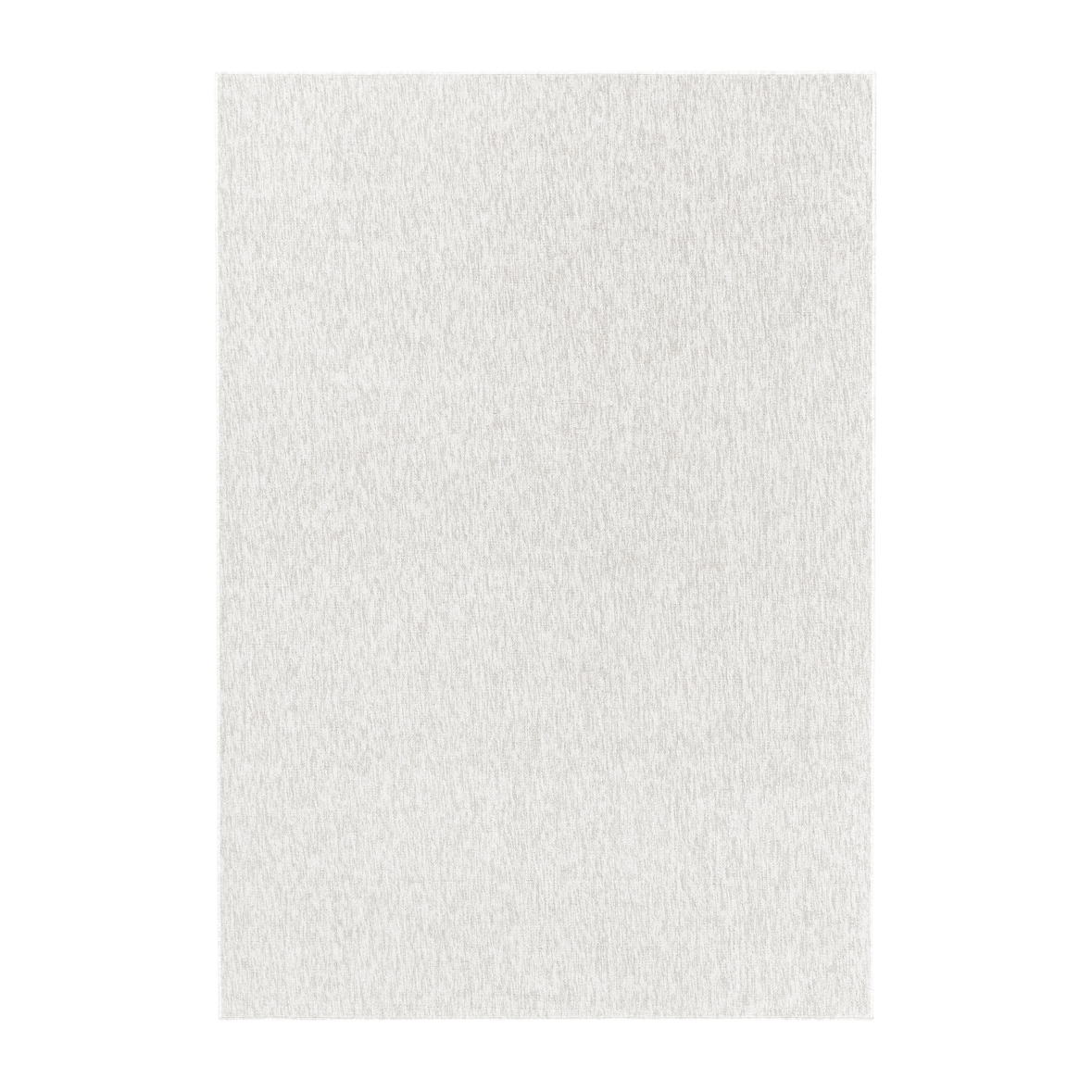 Teppich Wohnzimmer Einfarbig Pflegeleicht Waschbar Strapazierfähig Schlafzimmer OEKO-TEX Creme 140x200 cm – AMMER von Kadima Design
