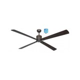 thumbnail of Deckenventilator mit WLAN CasaFan ECO NEO III 180 cm 949415 W Bronzemotor / Wendeflügel Walnuss und Kirsche