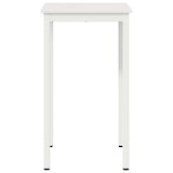 thumbnail of Table de bar Blanc 60 x 60 x 105 cm Bois de pin massif Modèle Titan Jardin Plus
