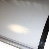 thumbnail of Pensilina tettoia bianca con illuminazione led e pannello solare per autoricarica Torradora - 100x120 cm Trasparente