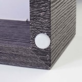 thumbnail of Mesa de centro HWC-A32, mesa de sala de estar, estrutura 3D, 40x110x60cm com certificação MVG ~ aspeto de carvalho preto