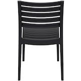 thumbnail of Set van 2 Stapelbare Tuinstoelen Ares zwart