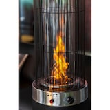 thumbnail of METRO Professional Estufa de gas para exterior GPH5100, acero revestido en polvo / acero inoxidable / vidrio, Ø 57 x 176 cm, llama en espiral