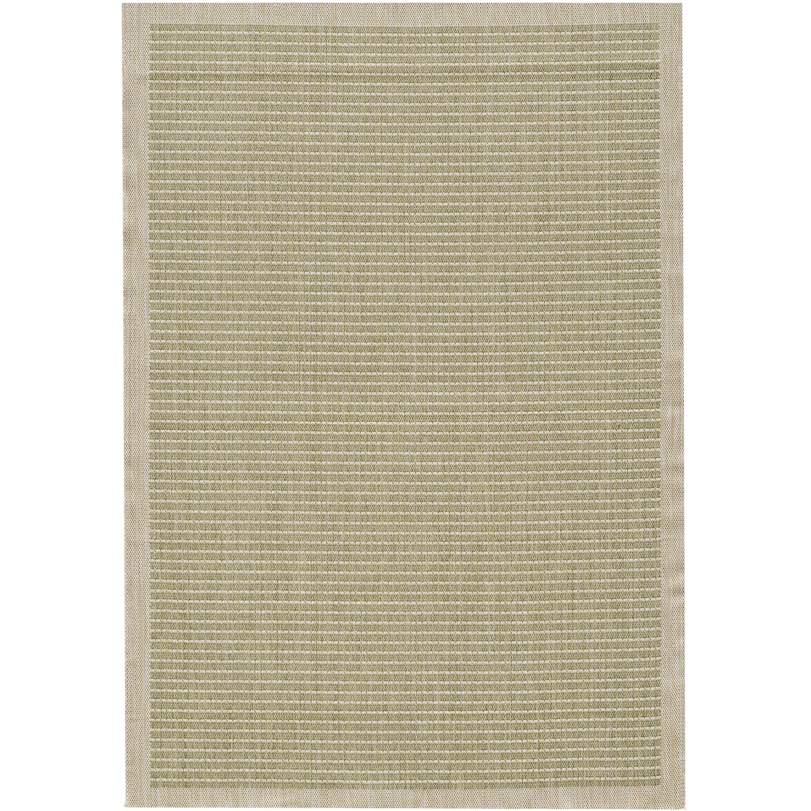 Carpetsale24 In- & Outdoor Teppich Wetterfest 120 x 170 cm Einfarbig Grün - Wasserfest,Flachgewebe, für Balkon, Garten, Terrasse, Küchenteppich