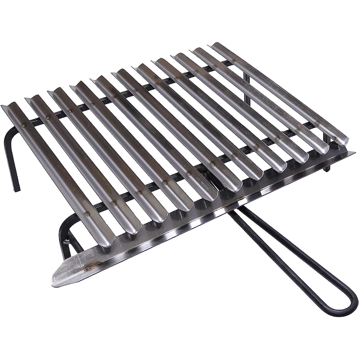 Graticola griglia acciaio inox per barbecue cm 40x35