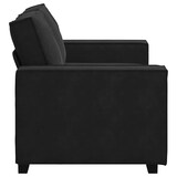 thumbnail of vidaXL 2-Sitzer-Sofa Schwarz 160x78x84 cm Samt