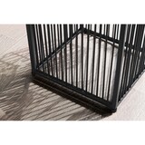 thumbnail of Blumentopf 2er Set Metall Pflanzkübel Schwarz mit Gestell, Quadratisch. 25x25x50 cm | Kadima Design