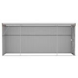 thumbnail of Helloshop26 - Casinha de jardim cabana depósito galpão externo resistente para ferramentas montada na parede 118 x 382 x 178 cm aço 02_0022337