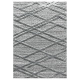 thumbnail of Teppich Wohnzimmer 3D Boho Modern Waschbar Strapazierfähig Esszimmer OEKO-TEX Grau 120x170 cm Schadstoffgeprüft – GENF von Kadima Design