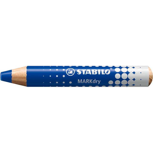 STABILO crayon marqueur MARKdry bleu