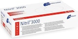 thumbnail of 1000 Nitril-Handschuhe Nitril 3000 - puderfrei - weiß - Gr. M - Einmalhandschuhe