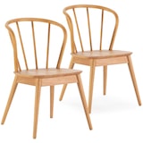 thumbnail of Pack 2 chaises Brisa en bois coleur chêne