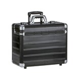 thumbnail of Alumaxx Pilotenkoffer Trolley Business Koffer Aktenkoffer Rollen schwarz 45166