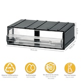 thumbnail of ArtPlast - Mobile contenitore modulare in plastica L 192 x P 148 x H 63 mm con 1 cassetto trasparente