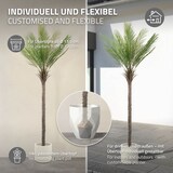 thumbnail of ML-Design – Künstliche Palme – 210 cm | tropische Kunstpflanze im Topf, Kunstbaum wie echt für Wohnzimmer & Büro