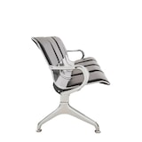 thumbnail of Wachtbank Airport Kunstleer zwart/zwart/4-zits