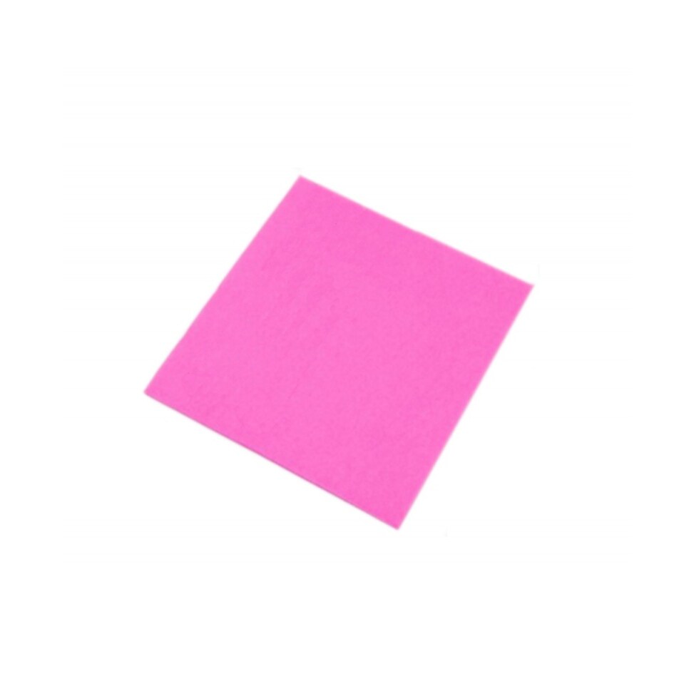 Doos met 1200 puntige papieren servetten 40x40 fuchsiakleurig
