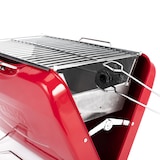 thumbnail of TAINO MOX draagbare barbecue houtskool barbecue BBQ camping barbecue koffer rood barbecue compact