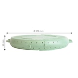 thumbnail of Boîte ronde réutilisable pour pizzas, tartes -  Vert amande Gilac Maison G603415