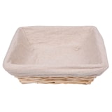 thumbnail of METRO PROFESSIONAL Brotkorb, Weide/Baumwolle, 25 x 25 cm, quadratisch, natur